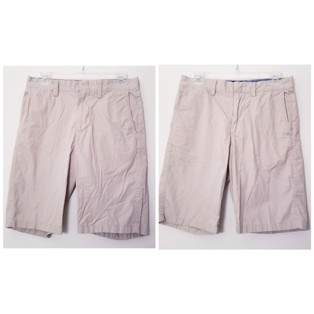 Bundle of 2 J Crew Club 29x10.5 Mens Khaki shorts
